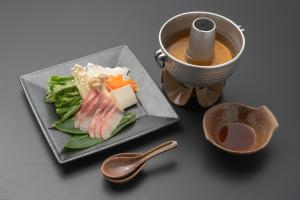 日式旅馆内部或周边提供的食物