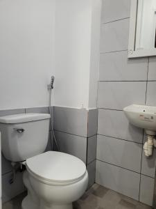 Koupelna v ubytování Borj Place