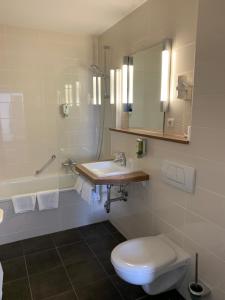 Koupelna v ubytování Eisberg Hotel Schwanen