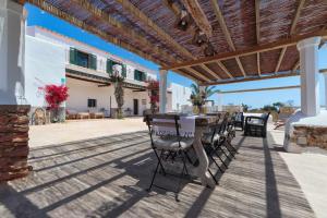A balcony or terrace at Cas Catalá Sant Jordi