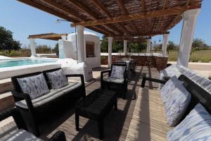 A seating area at Cas Catalá Sant Jordi