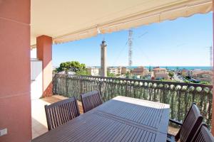 Balkón alebo terasa v ubytovaní Global Properties, Apartamento con gran terraza y piscina