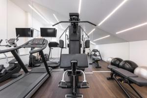 Posilňovňa alebo fitness centrum v ubytovaní The Lynx Mountain Resort