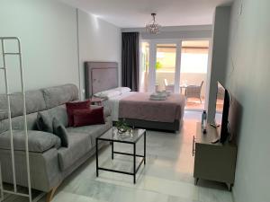 Posezení v ubytování Kentia Rooms