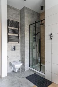 Kúpeľňa v ubytovaní Hornigold Apartament Gdynia