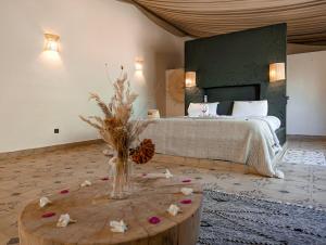 Postel nebo postele na pokoji v ubytování Villa Katia