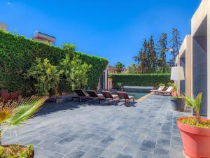 Zahrada ubytování Villa Katia