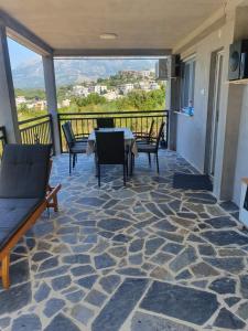 Balkón nebo terasa v ubytování Vila Paradise