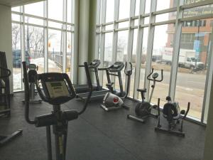 奥克斯瀑布美景酒店的健身中心和/或健身设施
