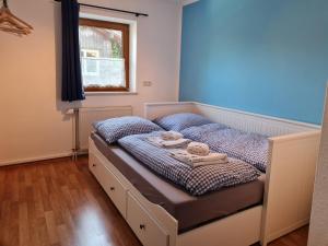 Postel nebo postele na pokoji v ubytování Haus Bergler