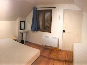 Giường trong phòng chung tại Chalet cosy à La Toussuire, 8 pers, parking, animaux admis - FR-1-417-116