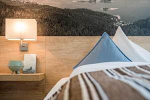 Voodi või voodid majutusasutuse Seehotel Das JO toas