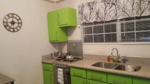 Kuchnia lub aneks kuchenny w obiekcie bLu skAii Apt 5minutes2 Rodney Bay by car