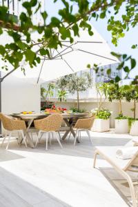 Zahrada ubytování Hippie Chic at Hovevei by HolyGuest