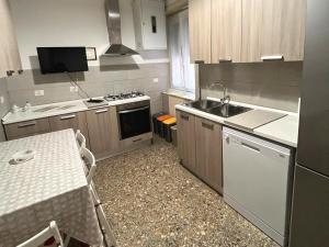 A kitchen or kitchenette at Palazzo Senesi
