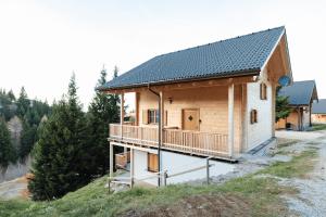 Fotografia z galérie ubytovania Feriendorf Koralpe Wellness Edelweiß v destinácii Frantschach