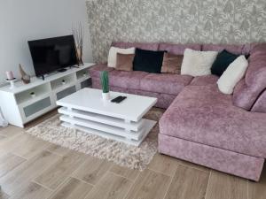 Uma área de estar em Apartmani Ćirić Divčibare