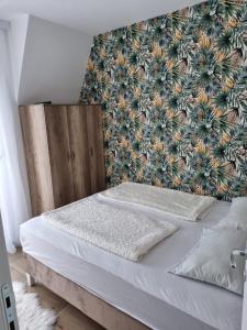 Krevet ili kreveti u jedinici u okviru objekta Apartmani Ćirić Divčibare