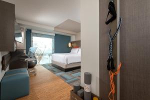 Postel nebo postele na pokoji v ubytování EVEN Hotel Brooklyn by IHG