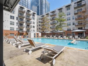 Bassein majutusasutuses Kasa Downtown Austin või selle lähedal