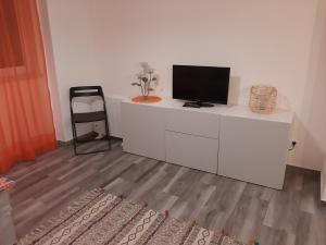 TV a/nebo společenská místnost v ubytování Villa Sofia