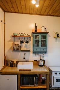 Cucina o angolo cottura di Vista para o Mar Dunas e Lagoa em Garopaba