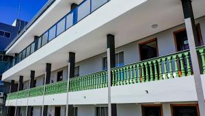 Balkón nebo terasa v ubytování Vila Nóbrega Residencial