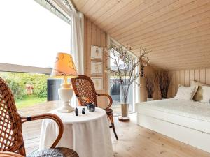 Posezení v ubytování Holiday home Løkken CLXIX