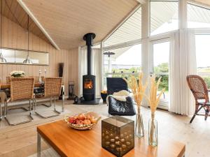 Posezení v ubytování Holiday home Løkken CLXIX