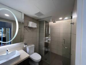 Et badeværelse på Studio Suite Genting Highland 13A