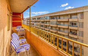 Balkón nebo terasa v ubytování Stunning Apartment In Santa Pola