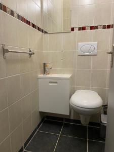 Koupelna v ubytování Happyhome2