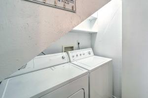 a white laundry room with a washer and dryer at Mountainburg Apt Less Than 5 Mi to Lake Fort Smith! in Chester +21 photos