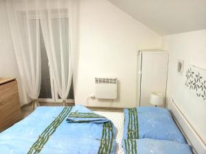 Postel nebo postele na pokoji v ubytování Apartmán Romanna