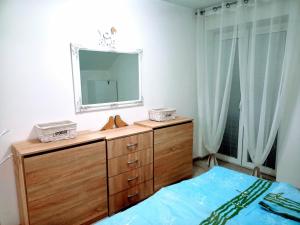 Postel nebo postele na pokoji v ubytování Apartmán Romanna