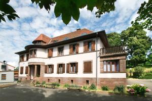 a large house with a roof at ULVF La petite pierre in La Petite-Pierre