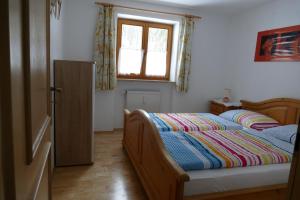 Postel nebo postele na pokoji v ubytování Haus Wiesenruh