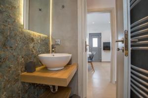 Koupelna v ubytování Barbarigos luxury spa apartments