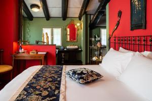 Posteľ alebo postele v izbe v ubytovaní Country House La Bursch