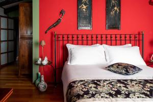 Posteľ alebo postele v izbe v ubytovaní Country House La Bursch