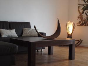 Posezení v ubytování Ferienwohnung Magma