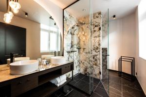 Koupelna v ubytování O11 Boutique Hotel Vienna