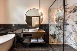 Koupelna v ubytování O11 Boutique Hotel Vienna