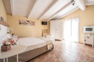 Postel nebo postele na pokoji v ubytování Barbera's Home