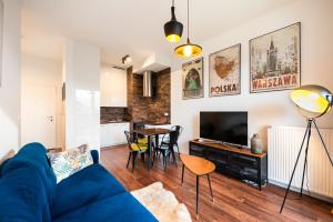 Posedenie v ubytovaní Navy Blue Apartment