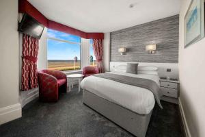 Кровать или кровати в номере Viking Hotel - Adults Only