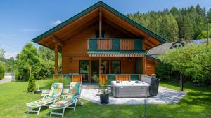 Vonkajšia záhrada v ubytovaní Ferienhaus Rauscher