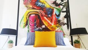 Postel nebo postele na pokoji v ubytování Apartamento Plaza Mayor centrico