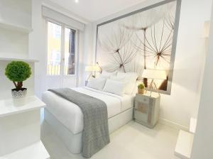 Postel nebo postele na pokoji v ubytování Apartamento Plaza Mayor centrico