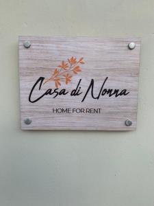 Certifikát, ocenenie alebo iný dokument vystavený v ubytovaní casa di nonna